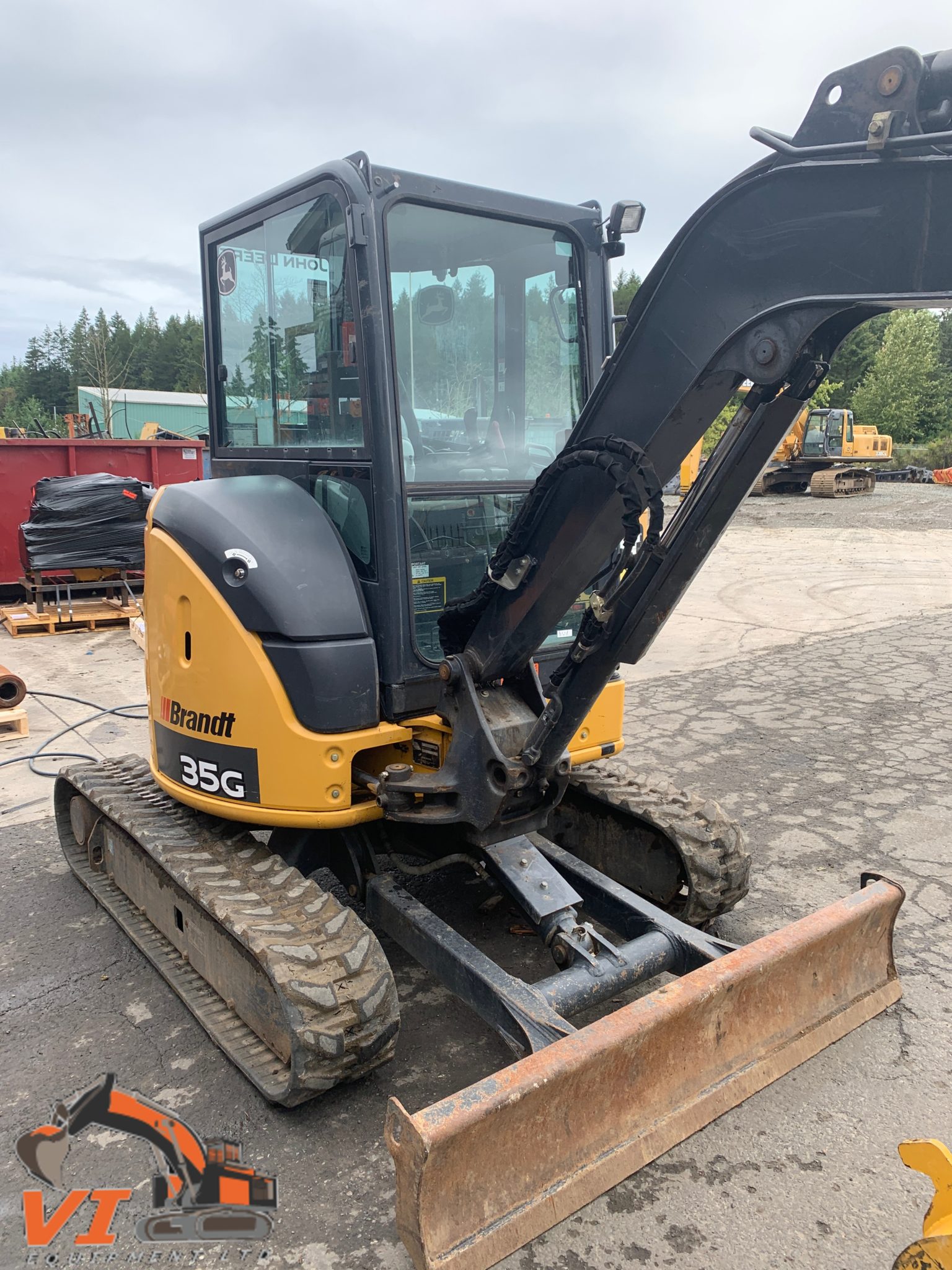 John Deere 35g Mini Excavator 55000 Vi Equipment 3445