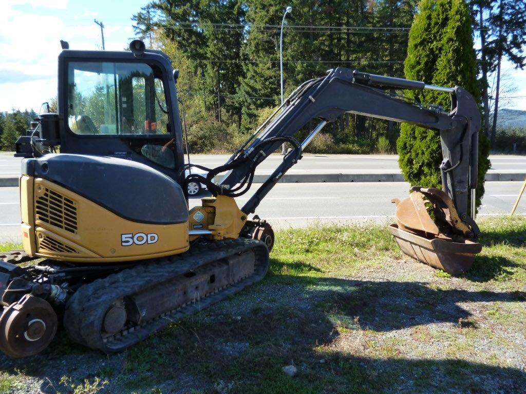 John Deere 50D Excavator VI Equipment