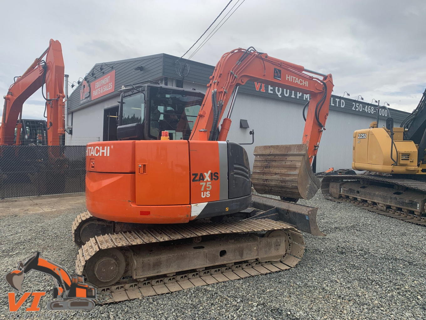 Hitachi ZX75-3 Excavator | VI Equipment Ltd.