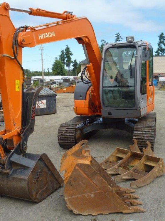 Hitachi ZX75 Excavator – P.0.R. | VI Equipment Ltd.