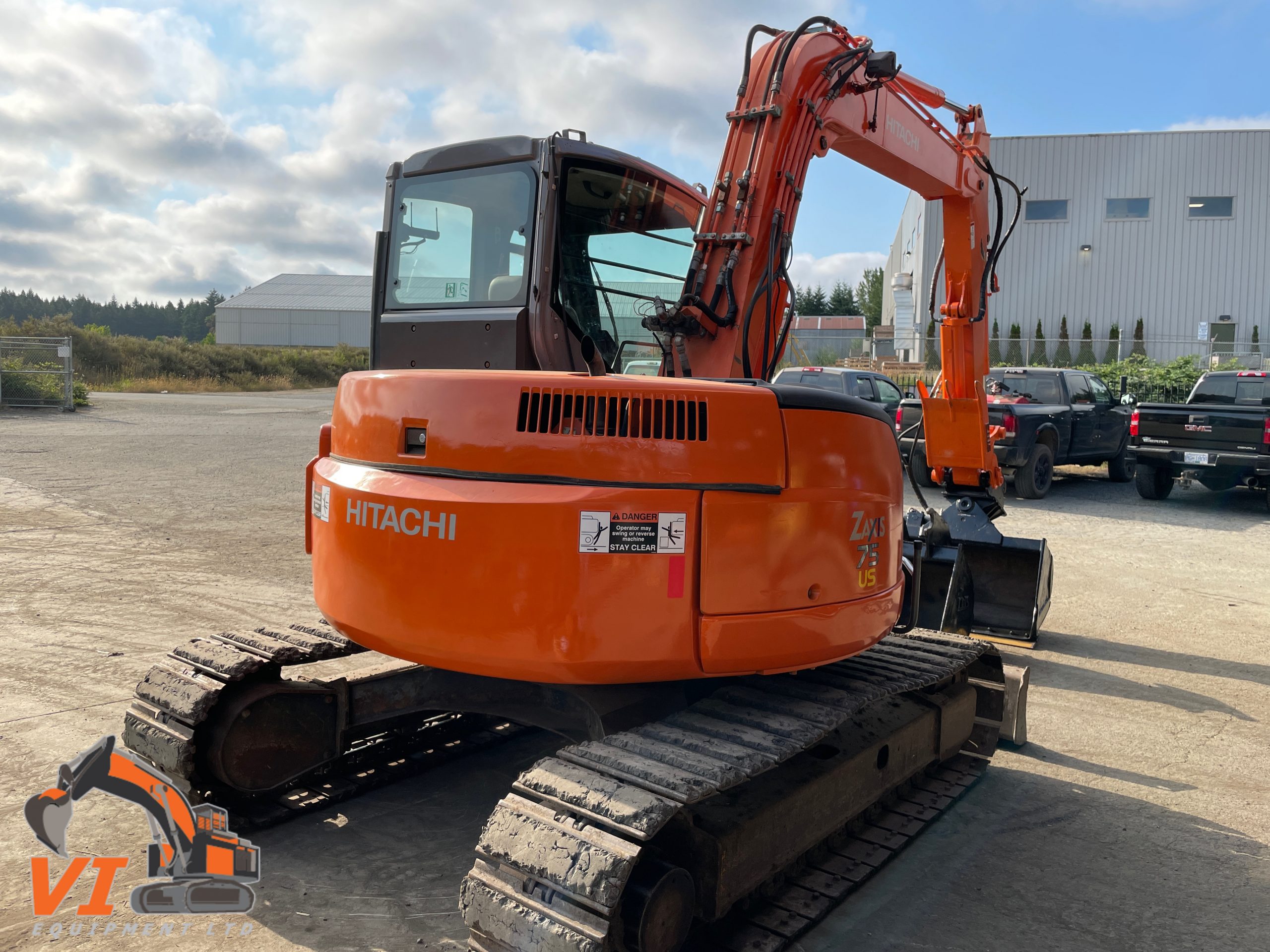 Hitachi ZX75US Excavator | VI Equipment Ltd.