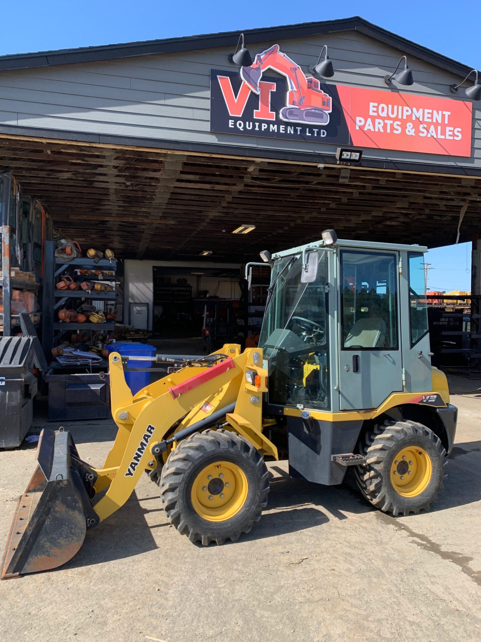Yanmar Loader V36 Loader 44,000 VI Equipment Ltd.