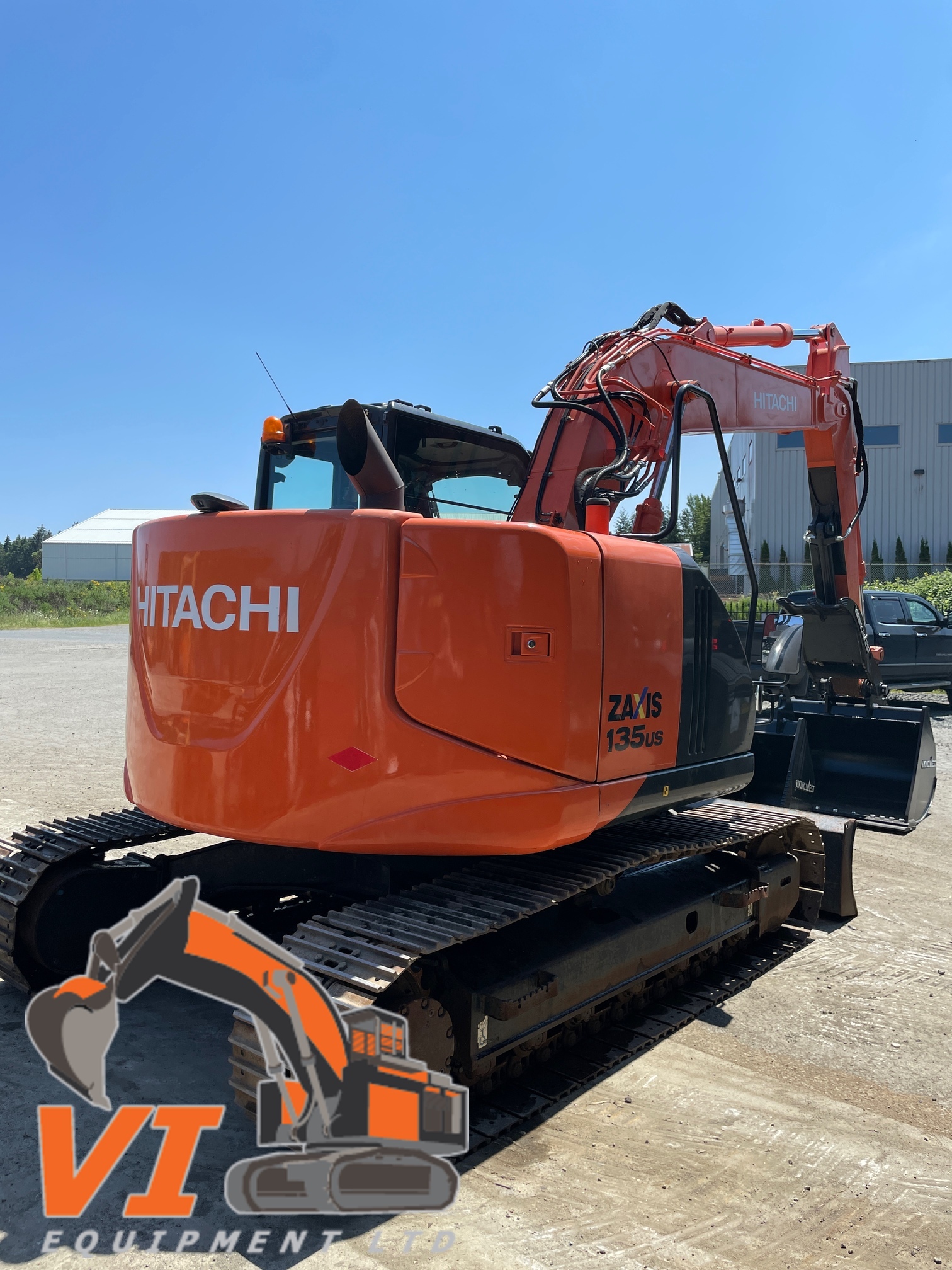 Hitachi ZX135US-5 Excavator | VI Equipment Ltd.