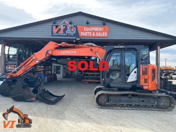 sold Hitachi excavator